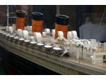 The magnificent 1/48th scale RMS Queen Mary has pride of place on the upper floor.
